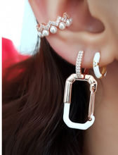 Load image into Gallery viewer, Cuff Earring With Zirconia Stones