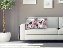 Load image into Gallery viewer, Pink Flamingo Cushion Covers Set of 2 - 18&quot; (45cm) Pillow Cushion Covers