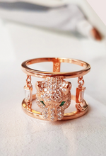 Load image into Gallery viewer, Rose Gold Tiger Ring
