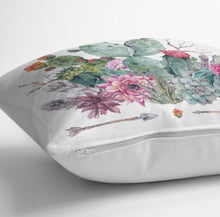 Load image into Gallery viewer, Cactus Flower Cushion Cover - 43X43cm Home Sofa Bedding Decor