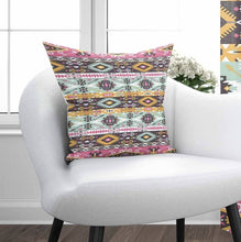 Load image into Gallery viewer, Pink Turkish Kilim Cushion Cover - 18&quot; (43cm) Pillow Cushion Cover
