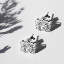 Load image into Gallery viewer, Baguette Stone Earrings