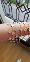 Load image into Gallery viewer, Gold Plated Bracelets With Charms