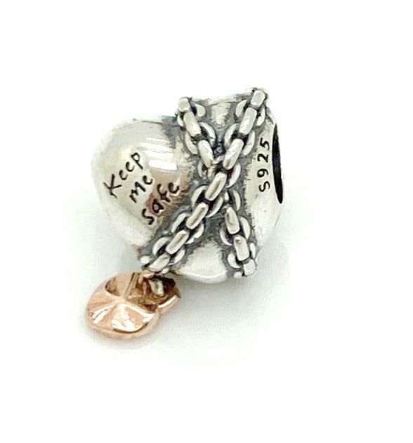 Chained Heart Charm