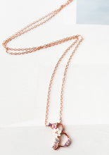 Load image into Gallery viewer, Rose Gold Initial Necklace
