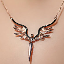 Load image into Gallery viewer, Rose Angel Necklace