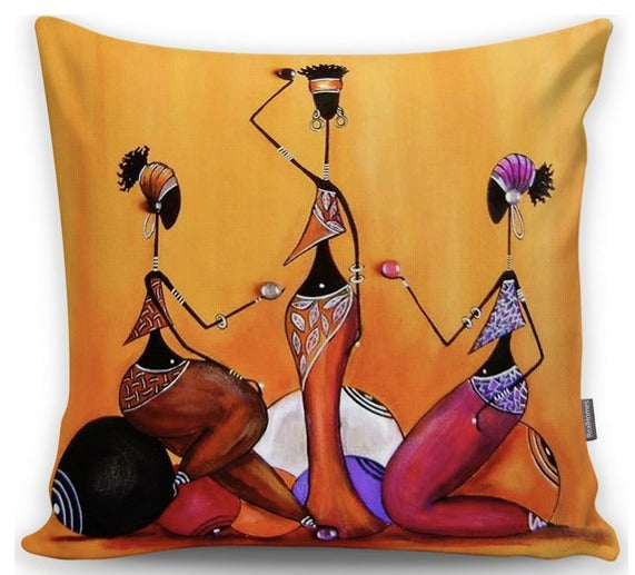 Ethnic African Cushion Cover - 17