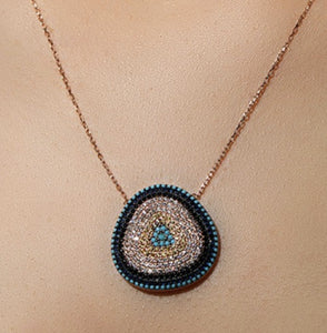 Symbolic Evil Eye Necklace