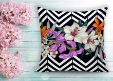 Load image into Gallery viewer, Floral Cushion  Covers - 18&quot; (45cm) Pillow Cushion Cover