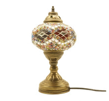 Load image into Gallery viewer, Mosaic Table Lamp - Mixed Colours