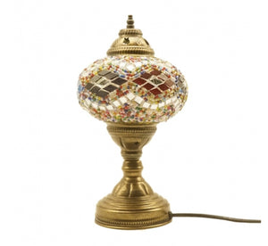 Mosaic Table Lamp - Mixed Colours