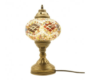 Mosaic Table Lamp - Mixed Colours