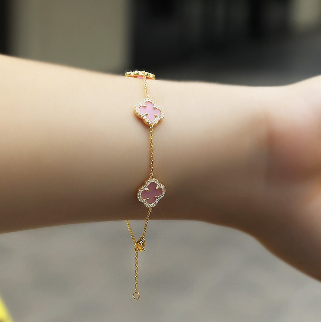 Gold Plated Bracelets With Charms