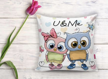 Load image into Gallery viewer, U &amp; Me Cushion Cover - 17&quot; (45cmX45cm) Pillow Cushion Cover